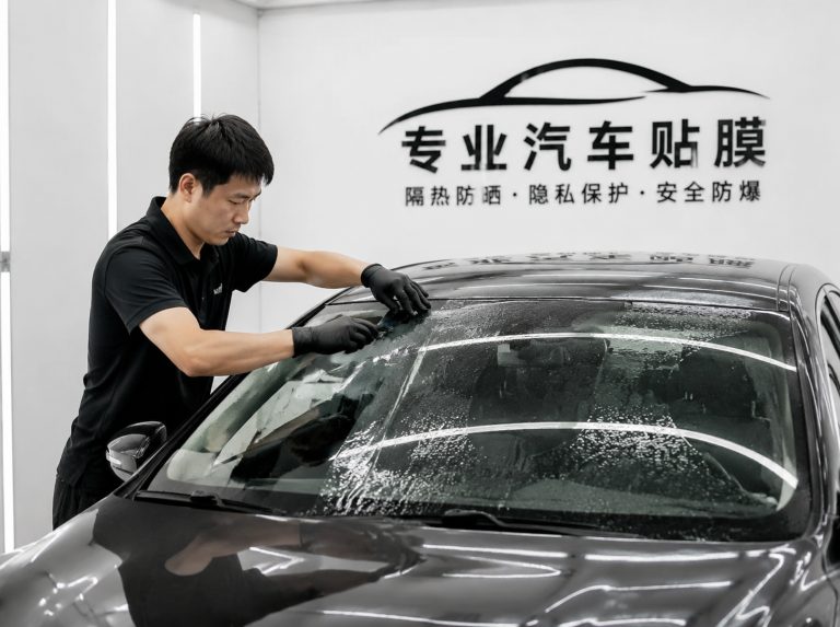 让胡路区纳尔金属汽车隔热膜